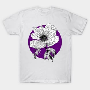 Ink - Anemone Variation 1 T-Shirt